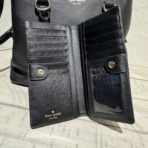 Kate Spade Black Satchel and Wallet Set - Picture 2 of 6